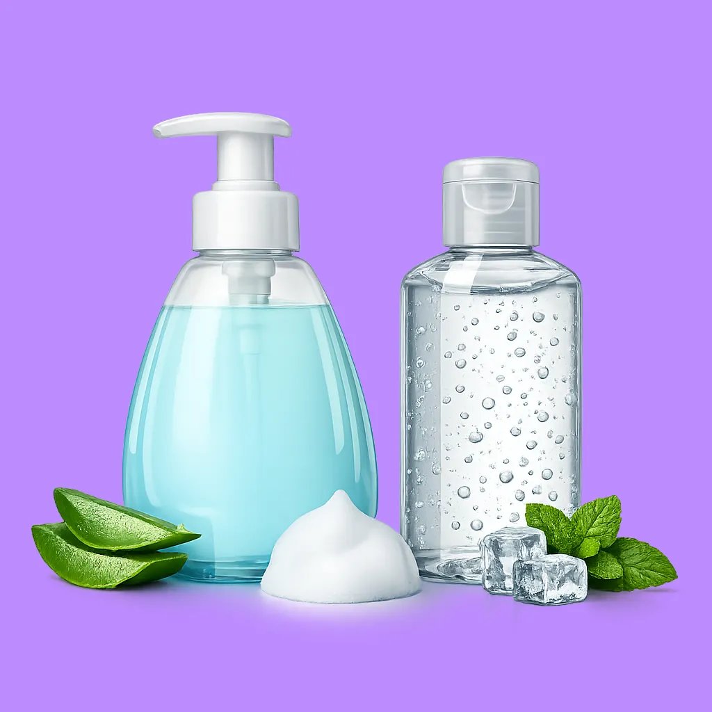 Sanitizers & Handwashes