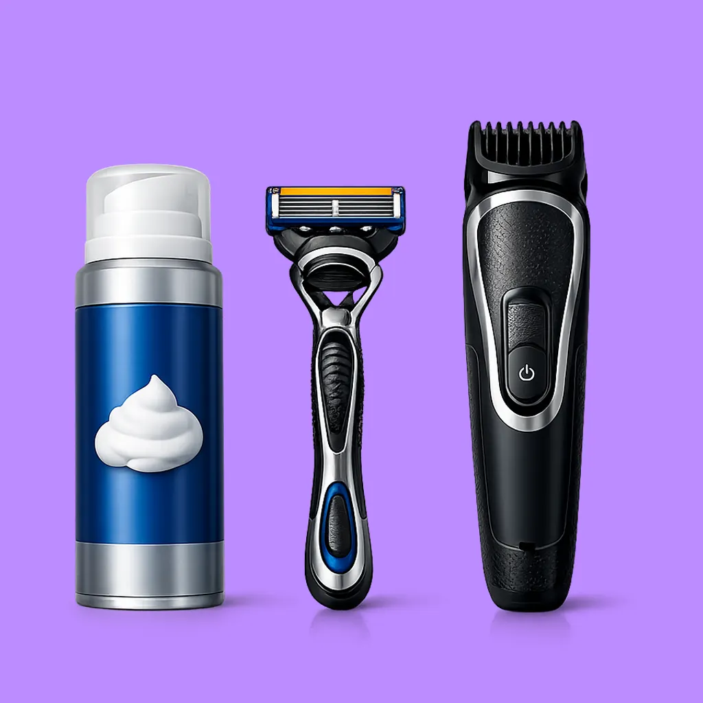Shaving Foams, Razors & Trimmers
