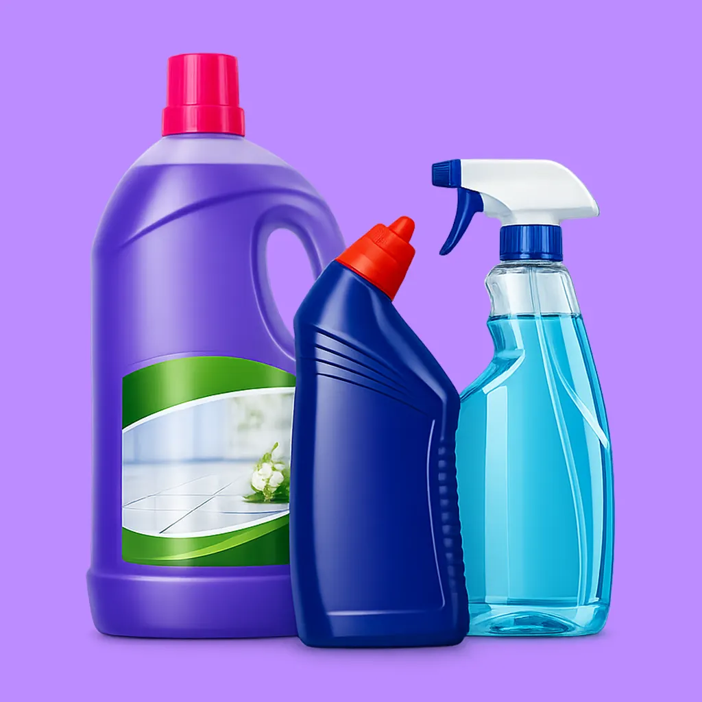 Floor, Toilet & Glass Cleaners