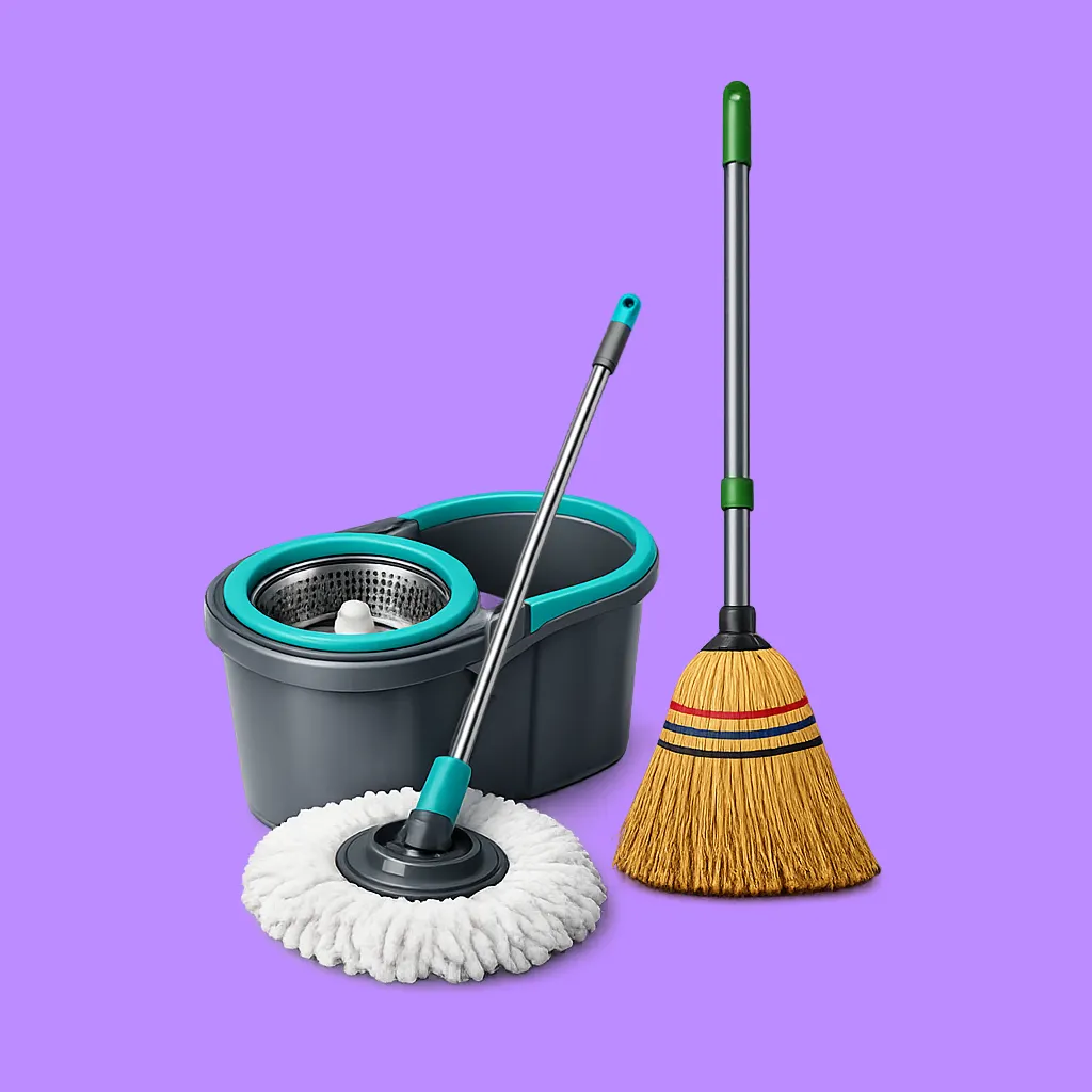 Mops, Brooms & Brushes
