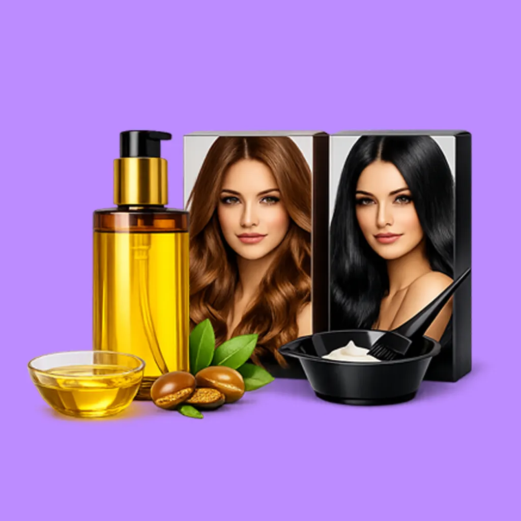 Hair Oils & Hair Colors