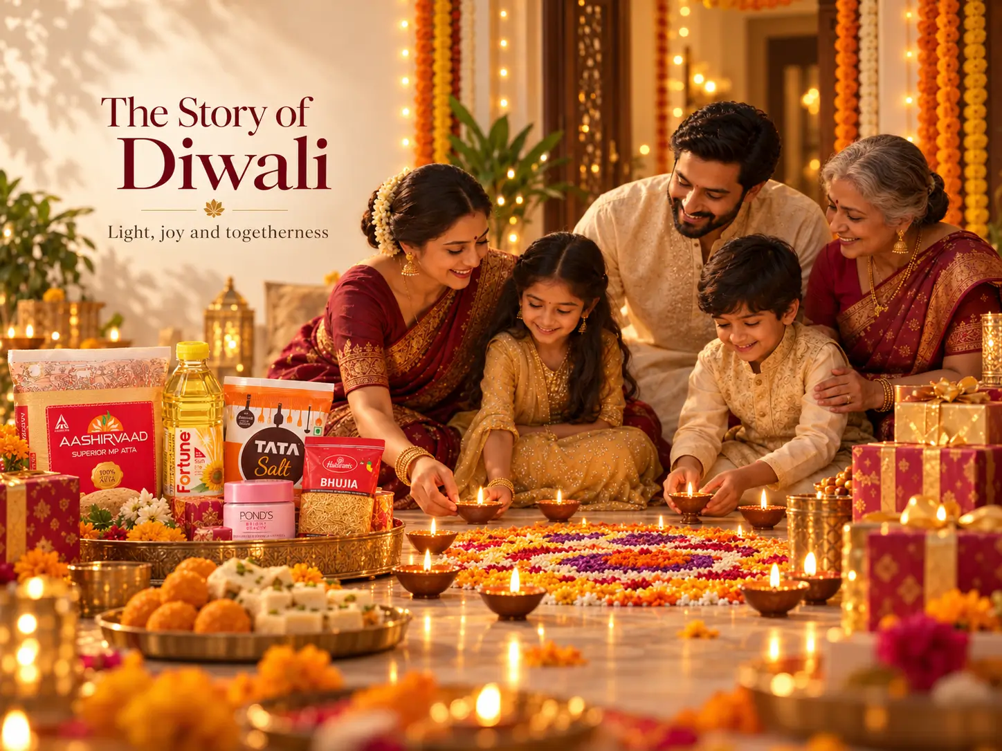 The Story of Diwali — Light, Joy & Togetherness