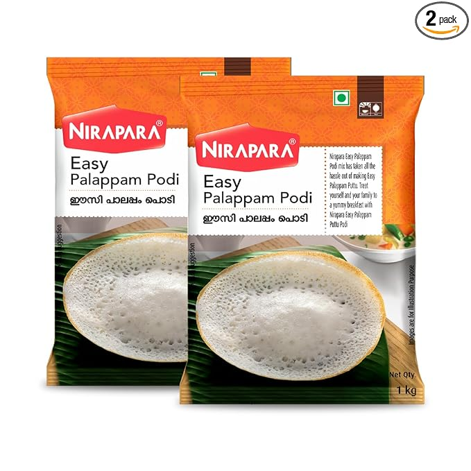 Nirapara Easy Palappam Powder| Ready to Cook Breakfast| Make Fluffy, Soft & Smooth Appam
