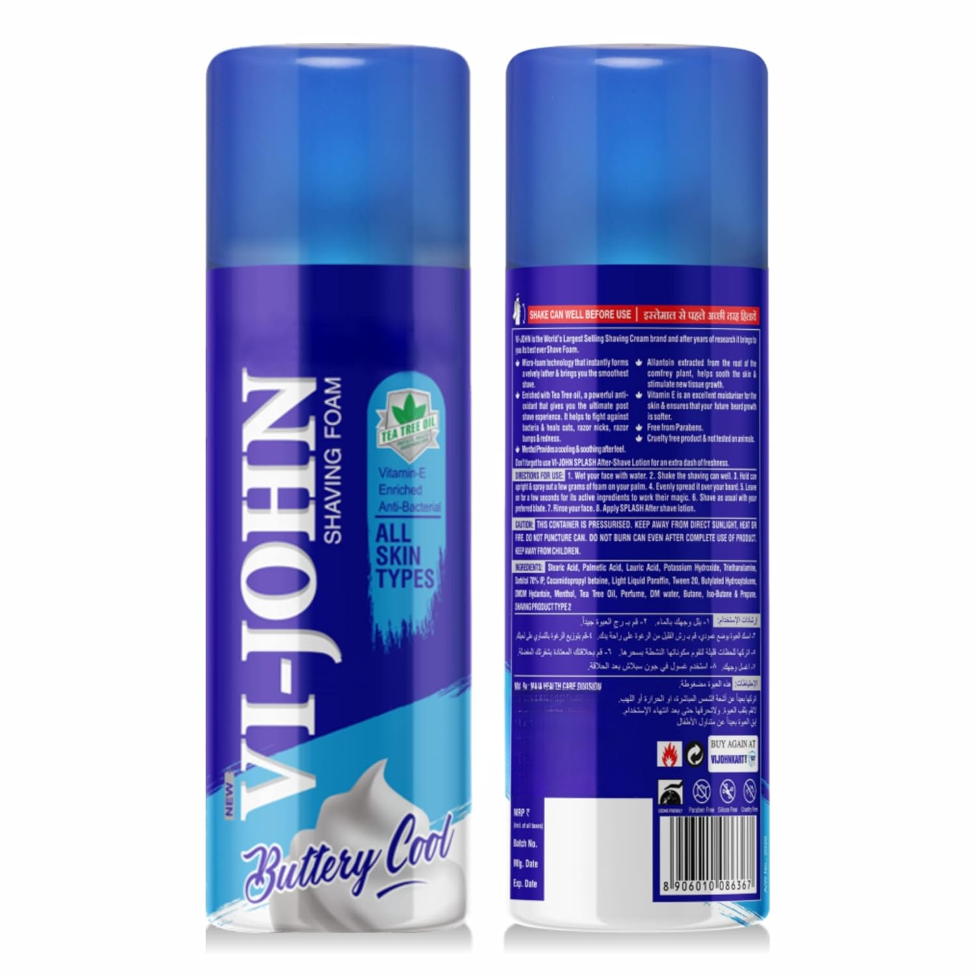 VI- Johns Shaving Foam