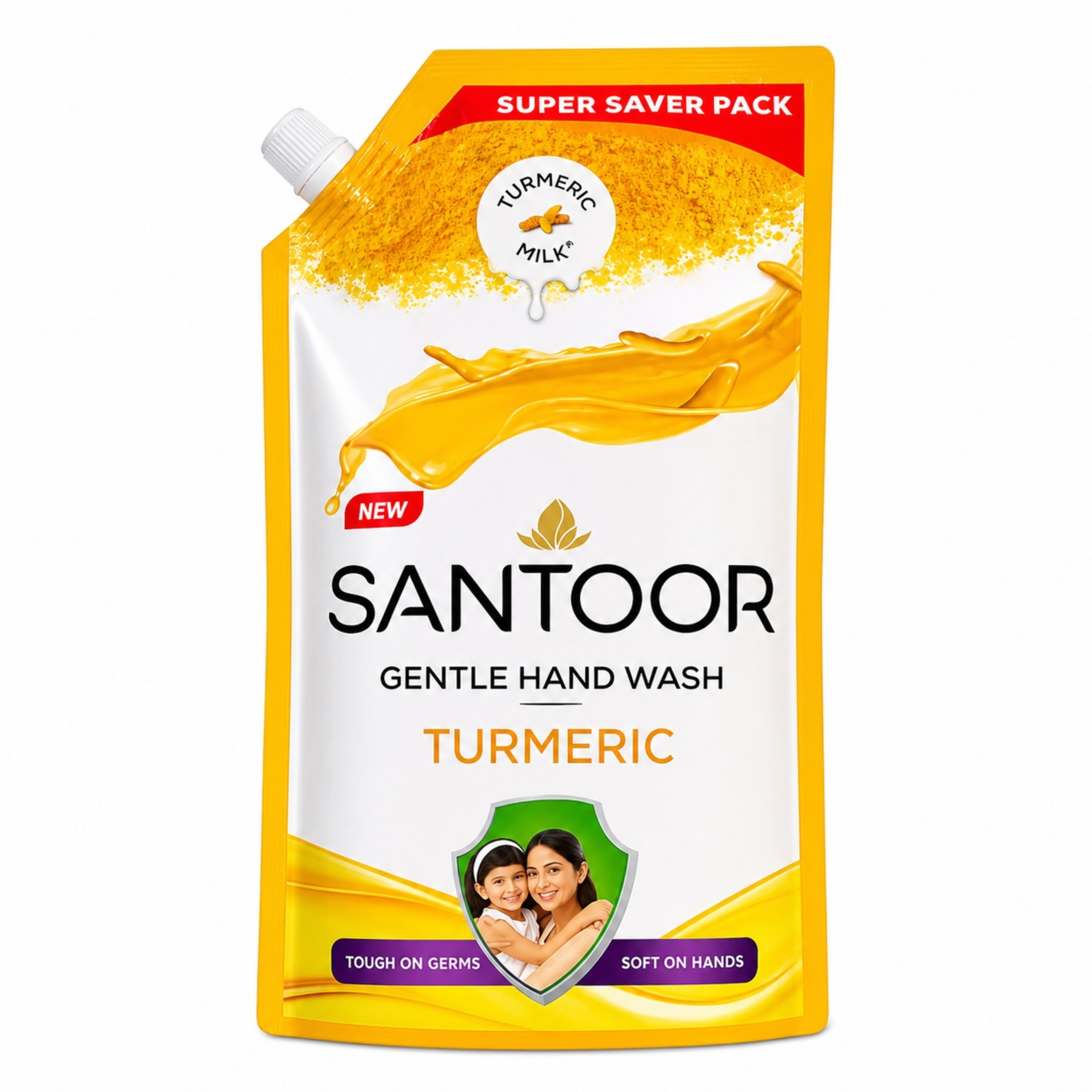 Santoor Turmeric Handwash 650ml