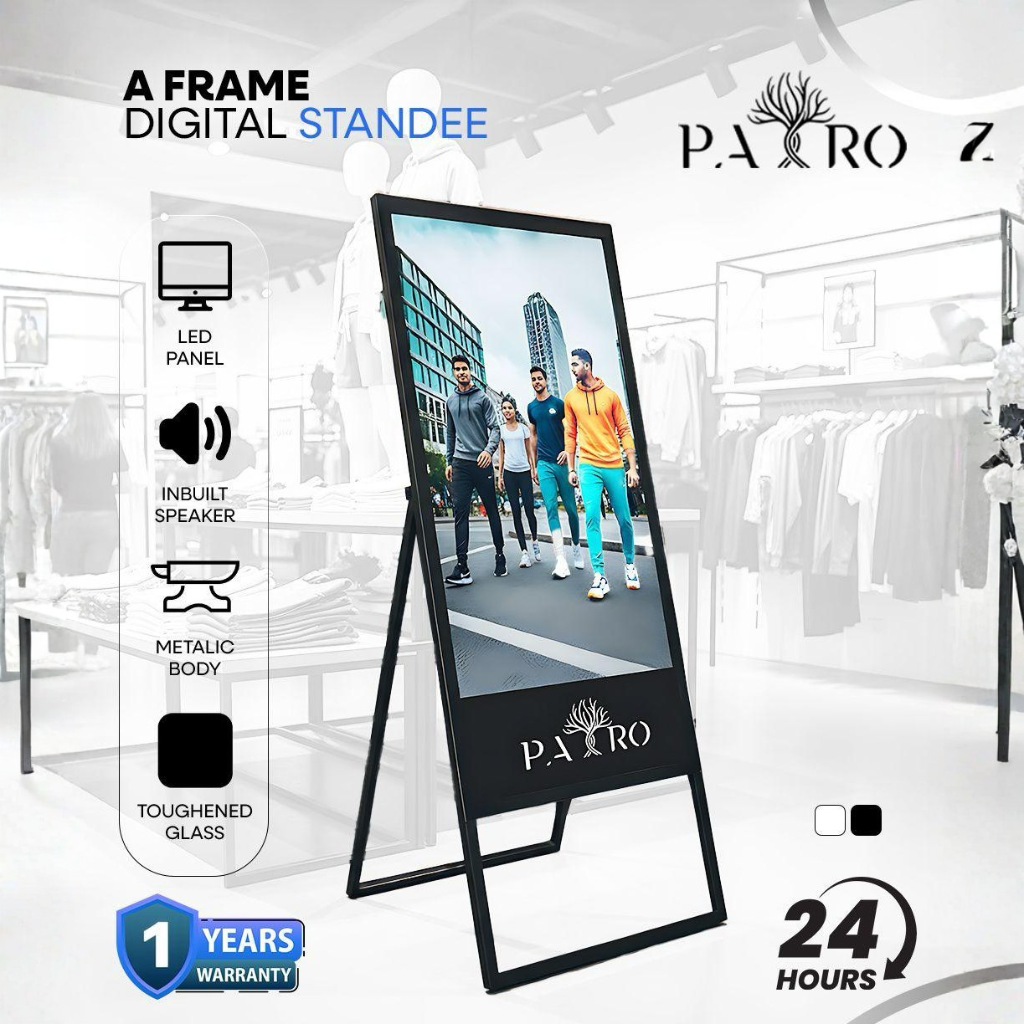 PAIRO LITE A Frame Digital Display | 32” / 43” | Android | FHD | Commercial Use