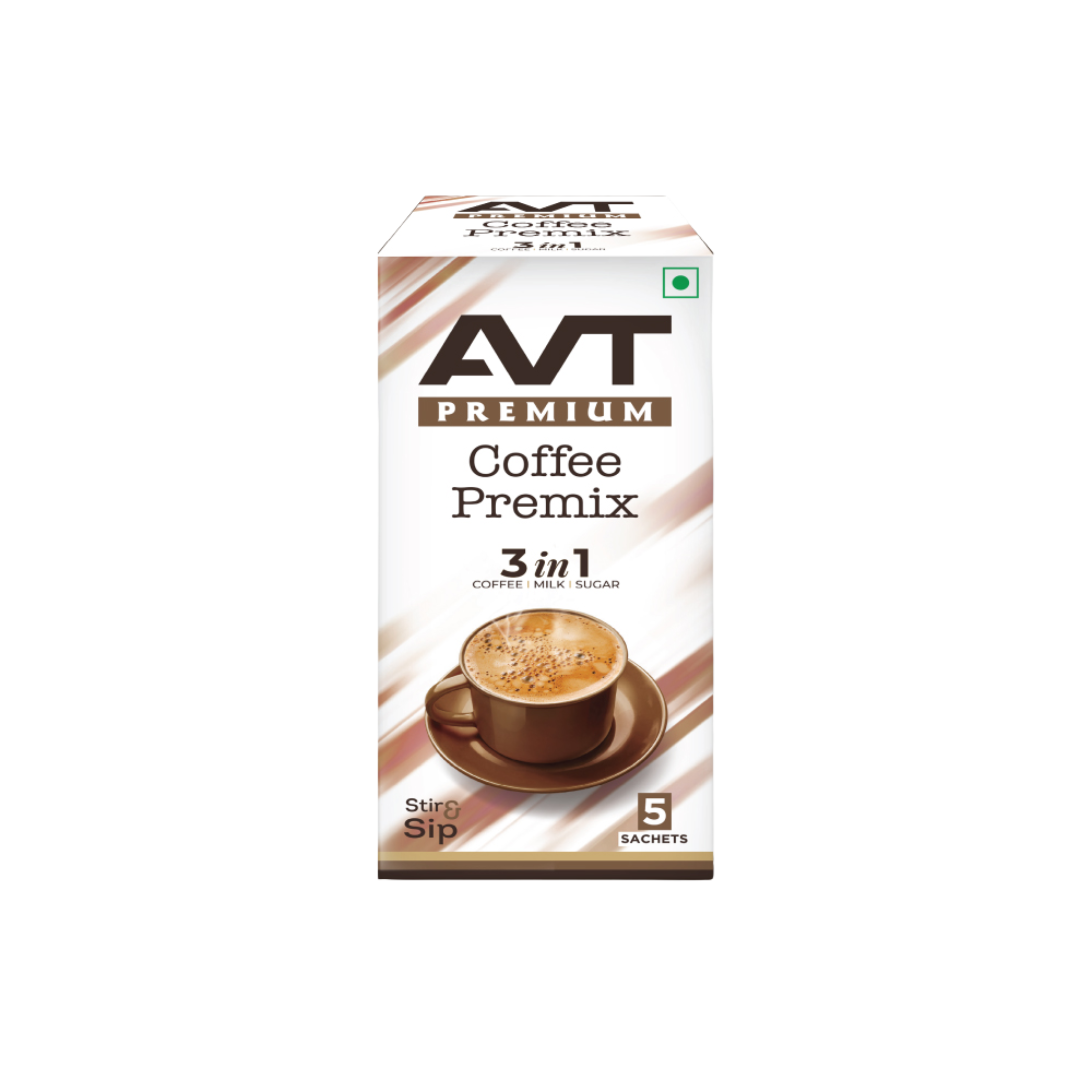 AVT 3 in 1 Coffee Premix 5 Sachets Carton