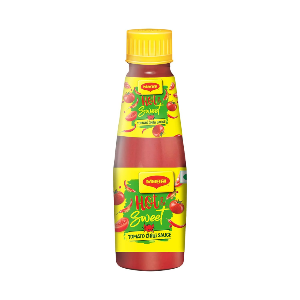 MAGGI Hot & Sweet Tomato Chilli Sauce, Perfect Blend of Tomatoes & Chillies, 200g