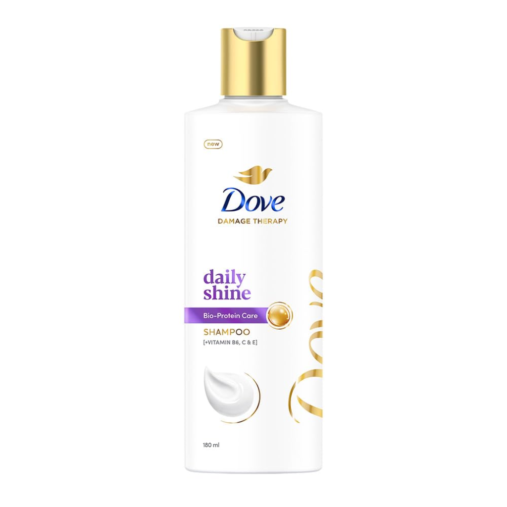 Dove Daily Shine Shampoo, 180 ml