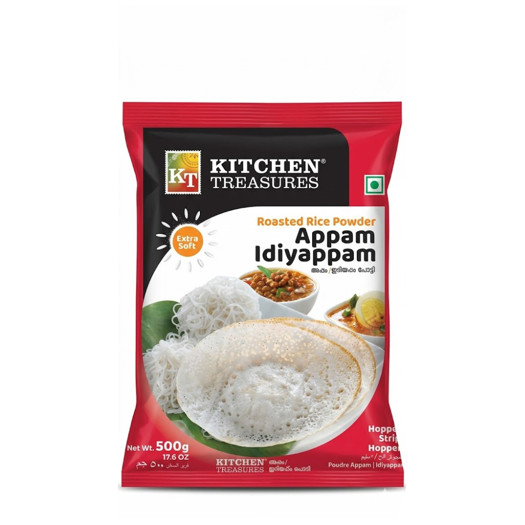 KITCHEN TREASURES ROASTED RICE POWDER APPAM IDIYAPPAM 500 GM
