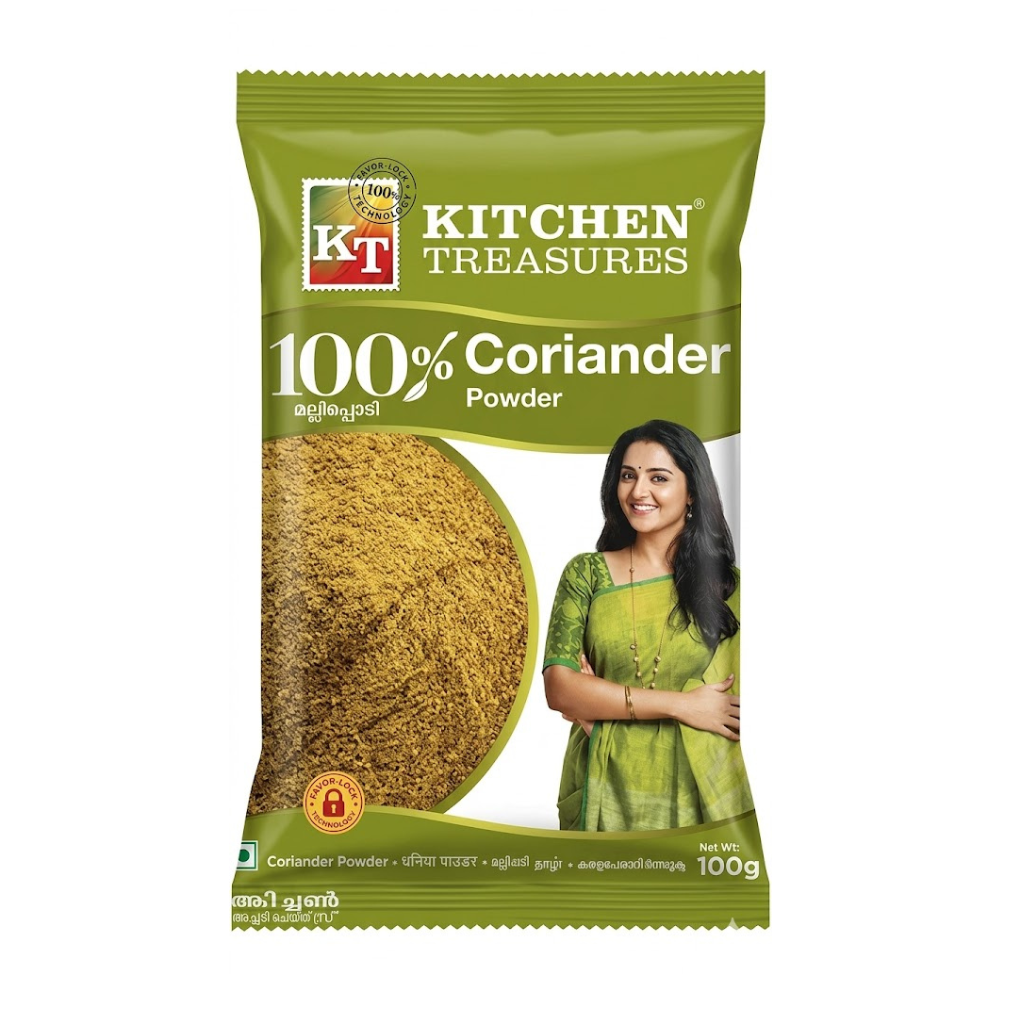 KITCHEN TREASURES CORIANDER POWDER 100 GM