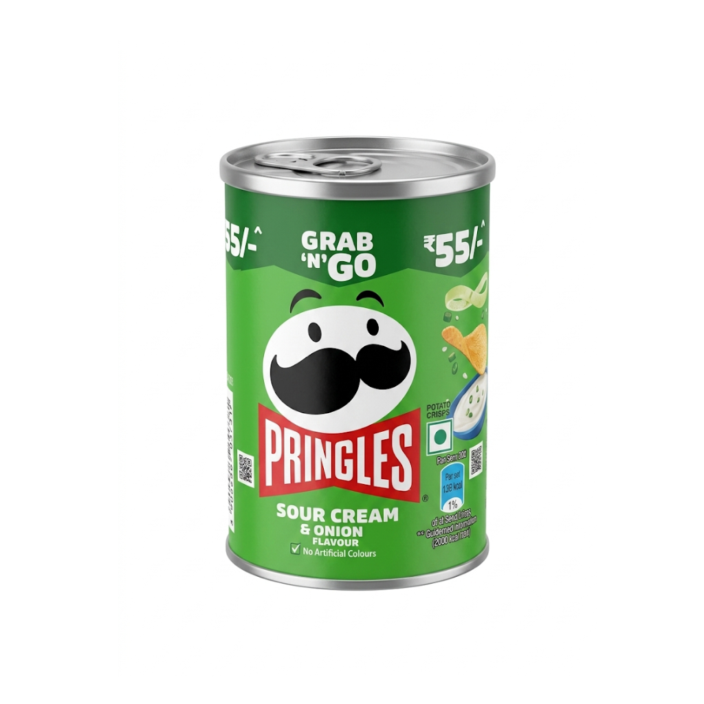 Mini Pringles Sour Cream & Onion Potato Chips