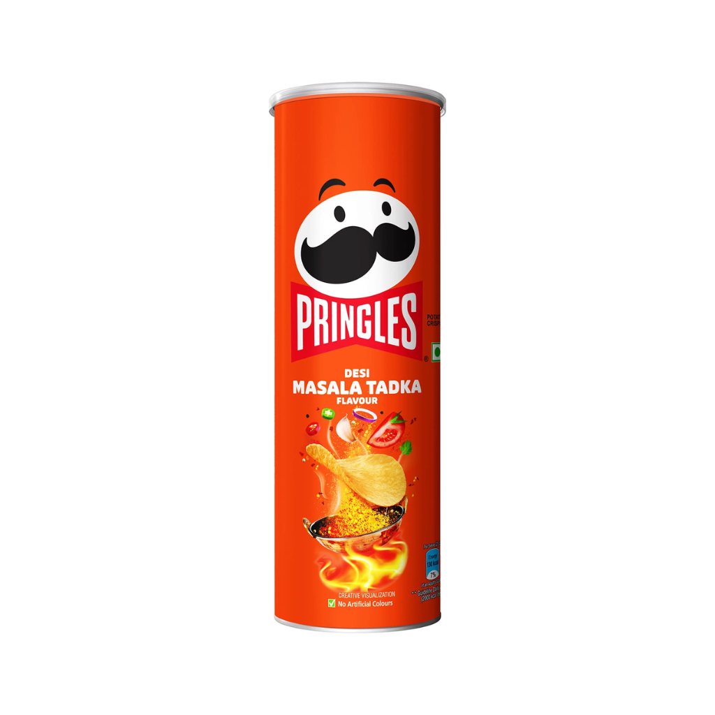 Pringles Desi Masala Tadka Potato Chips 102g