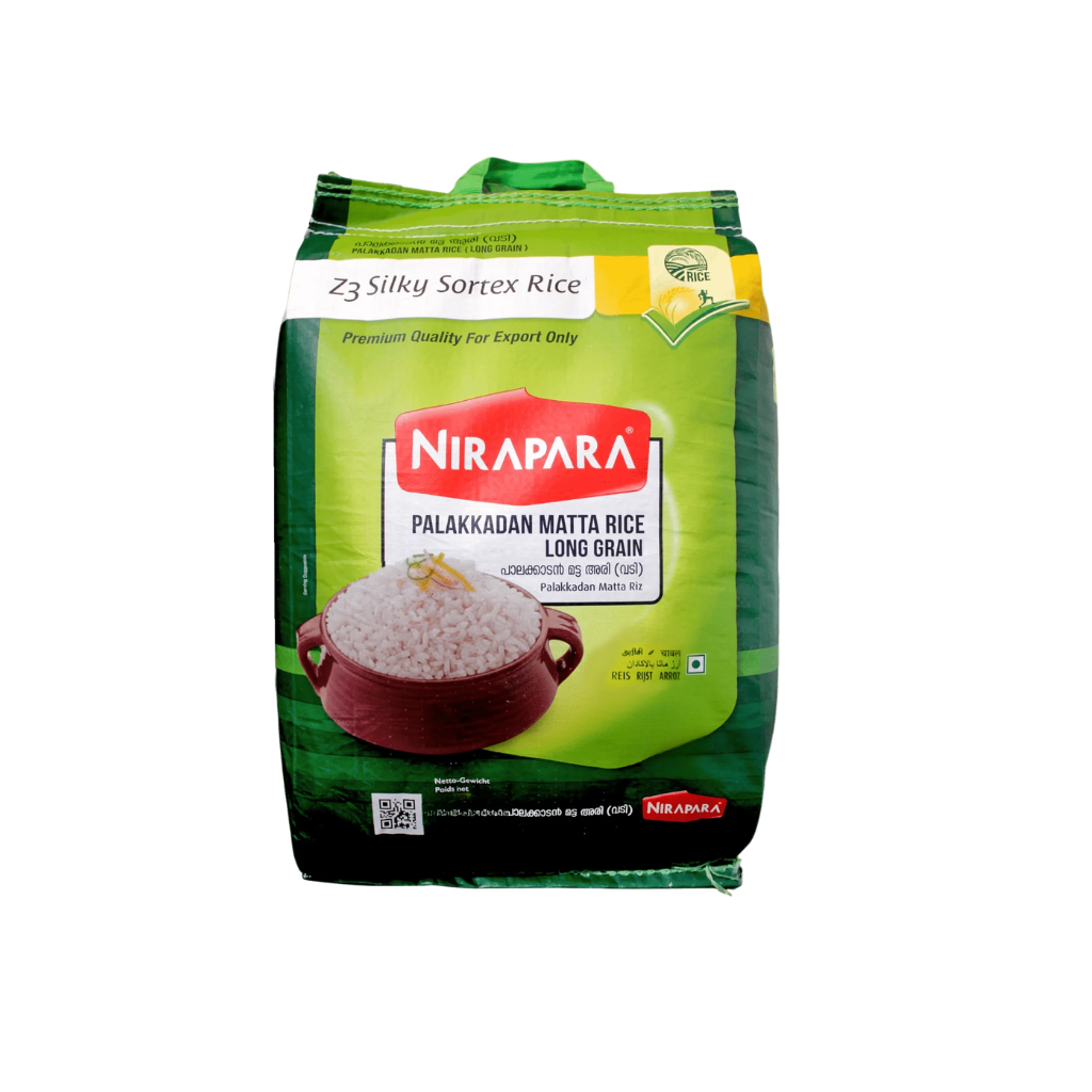 NIRAPARA PALAKKADAN MATTA RICE LONG GRAIN