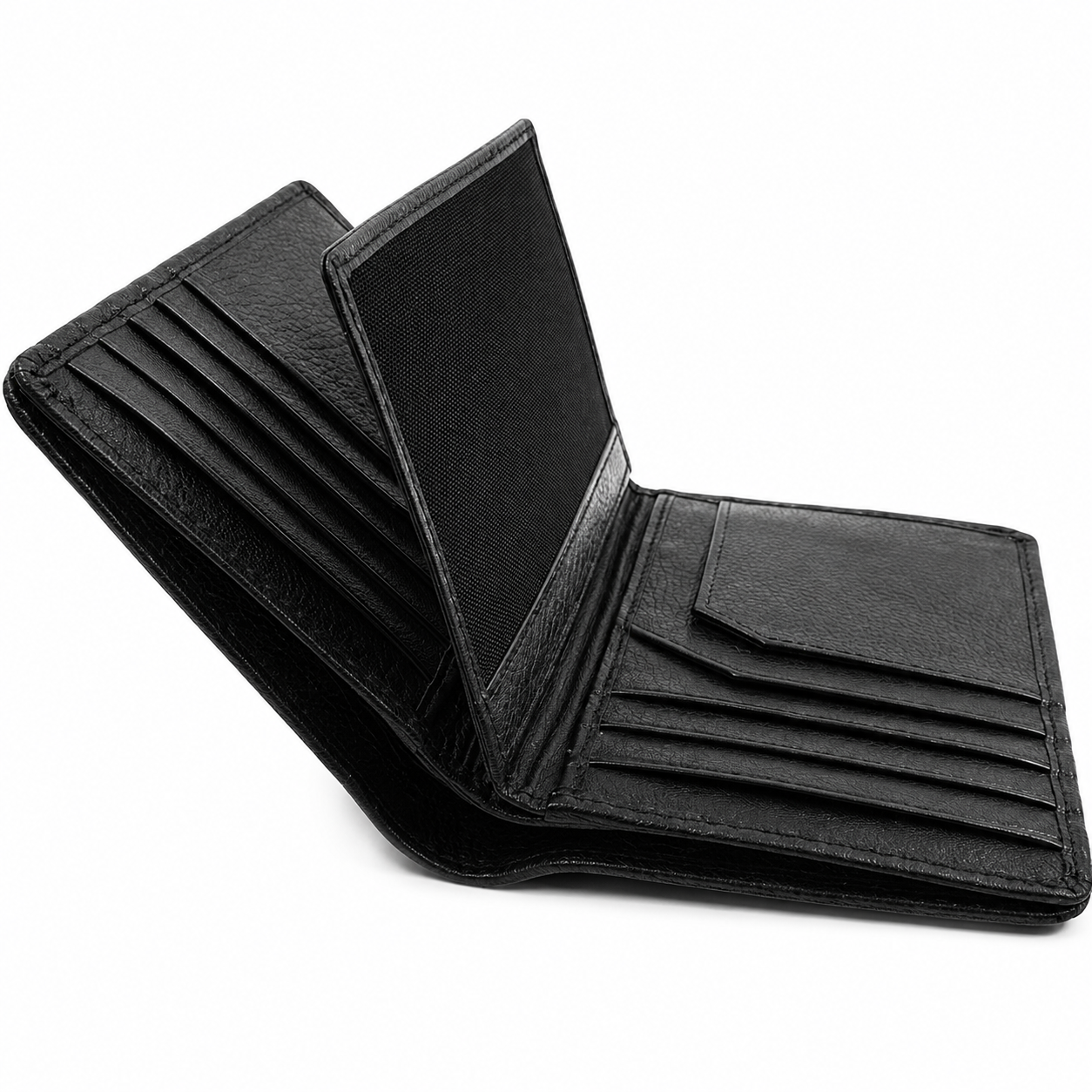ETZEL - BIFOLD MIDCARD WALLET WITH RFID PROTECTION – MC551 – BLACK
