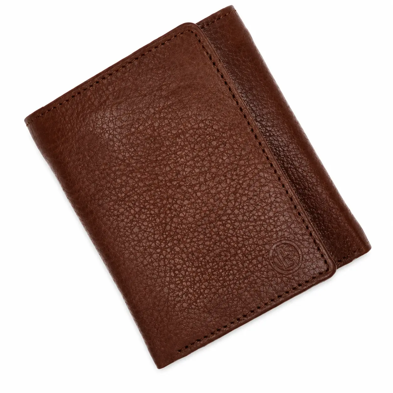 Etzel Tan Trifold Wallet with RFID Protection