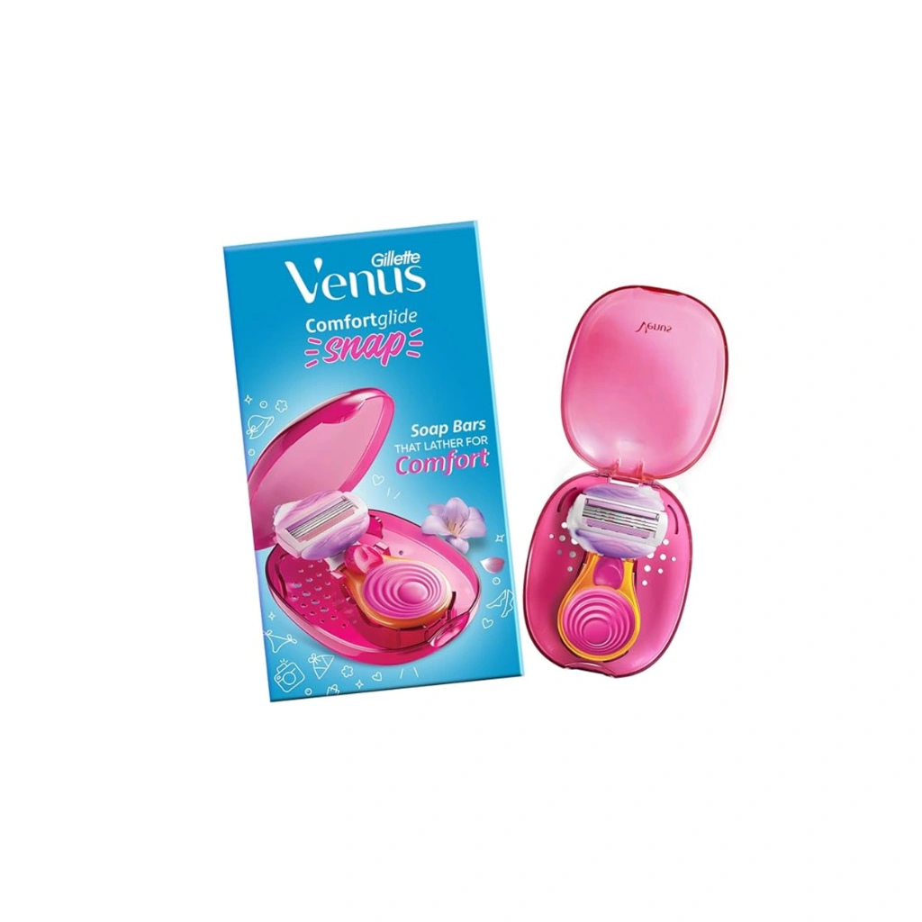 GILLETTE VENUS COMFORTGLIDE SNAP 1N POD + 1N HANDLE + 1N CARTRIDGE