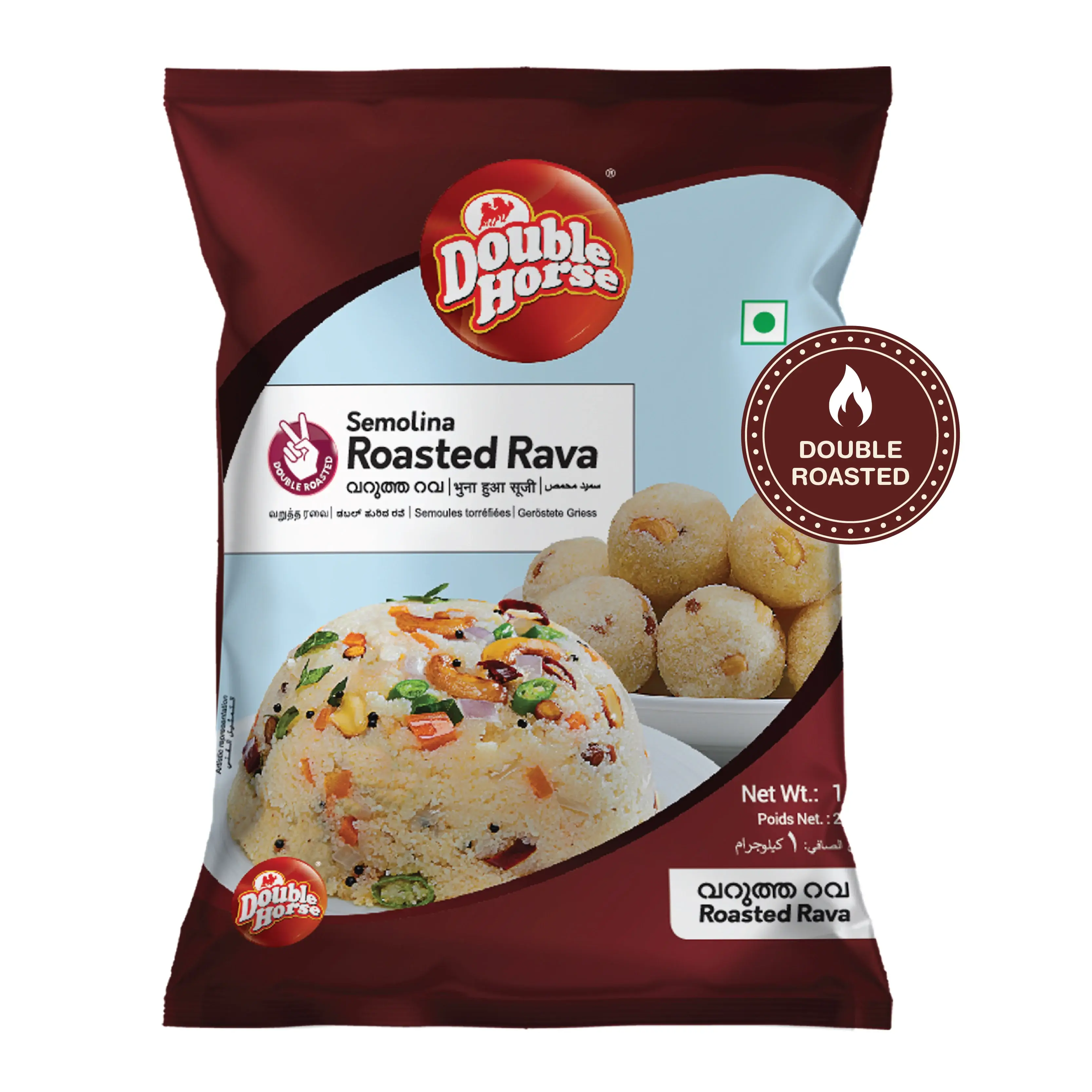 Buy DOUBLE HORSE RAVA (ROASTED) Online
