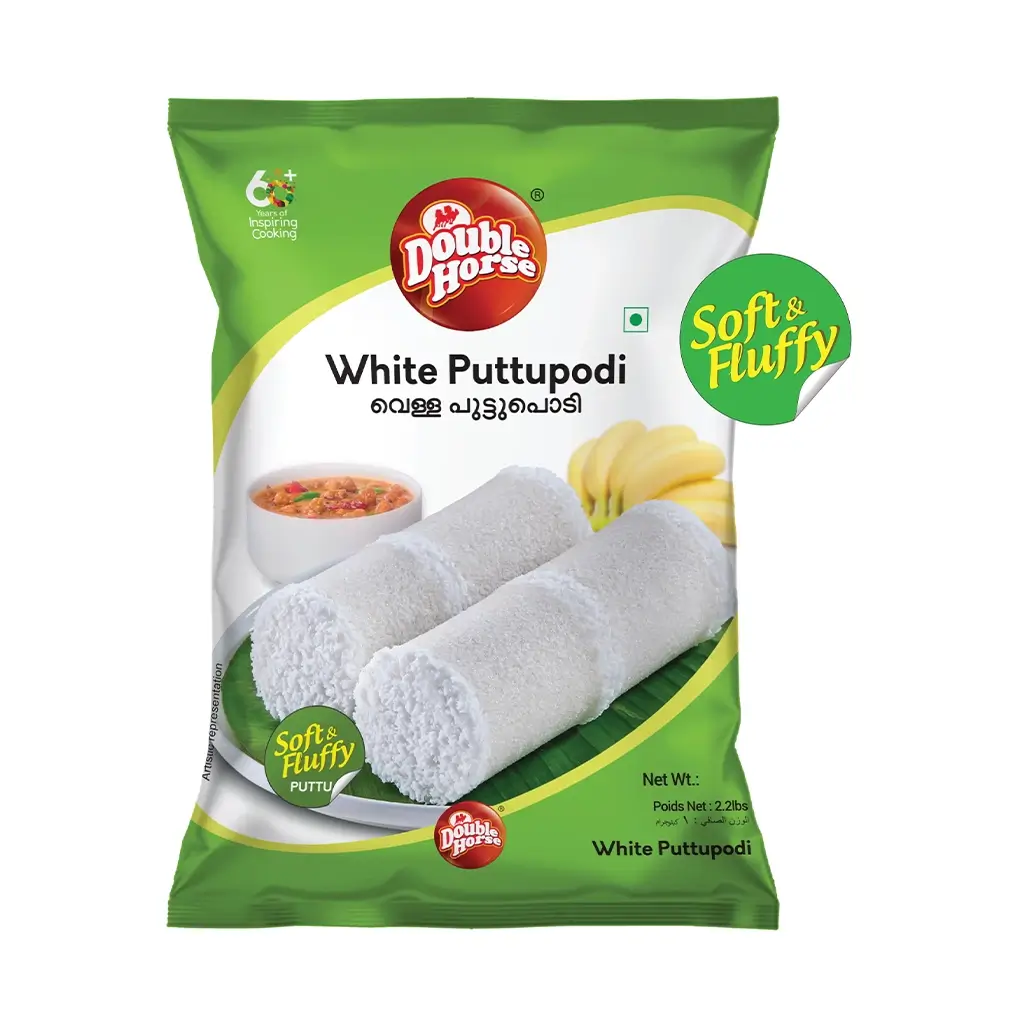 Double Horse White Puttu Podi 1 kg