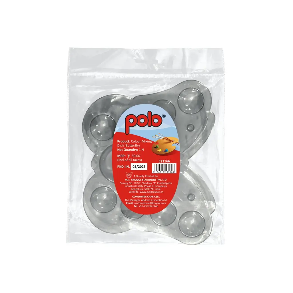 Polo Colouring Mixing Dish Butterfly