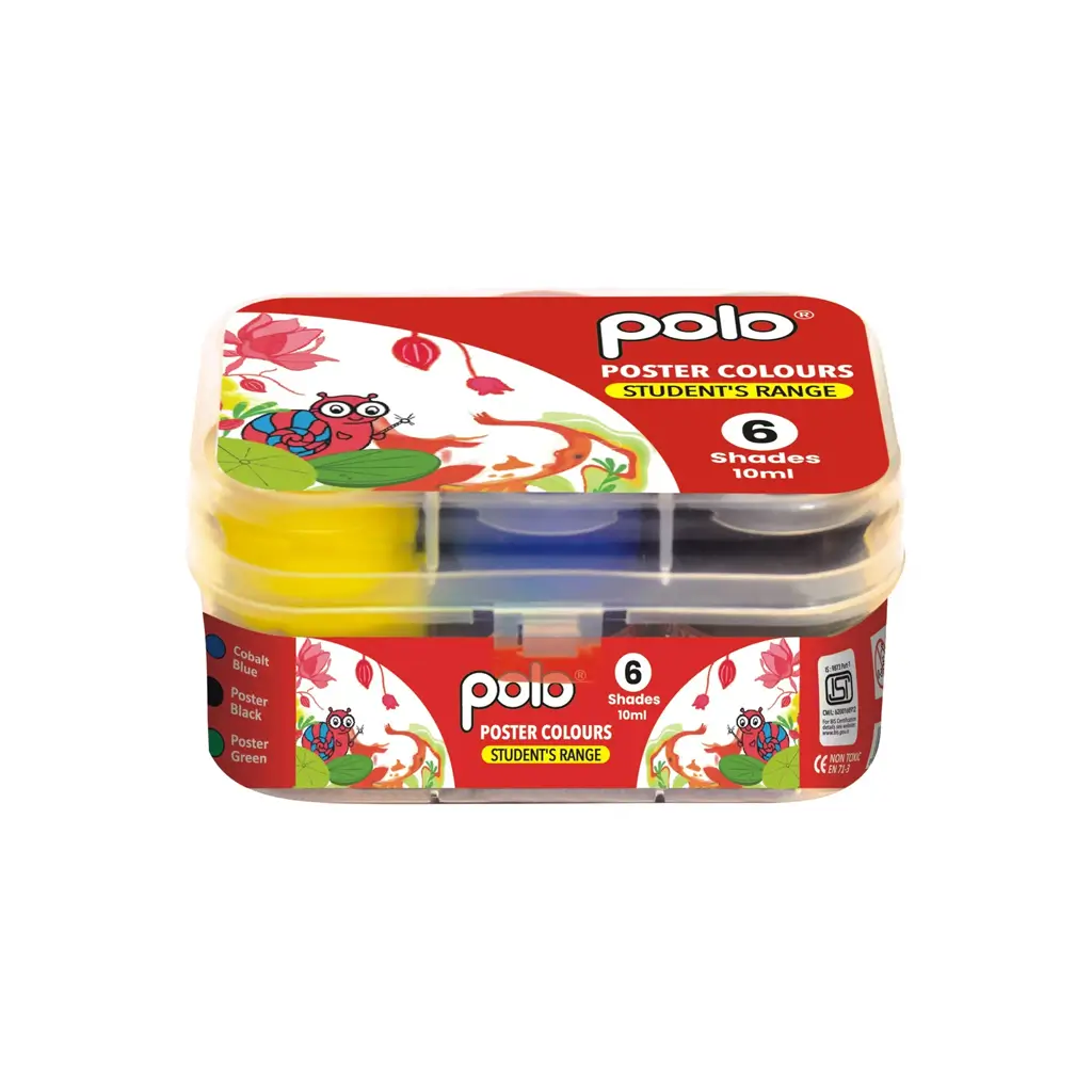 Polo Poster Colour 10 ml X6 Shades 10 ml x 6