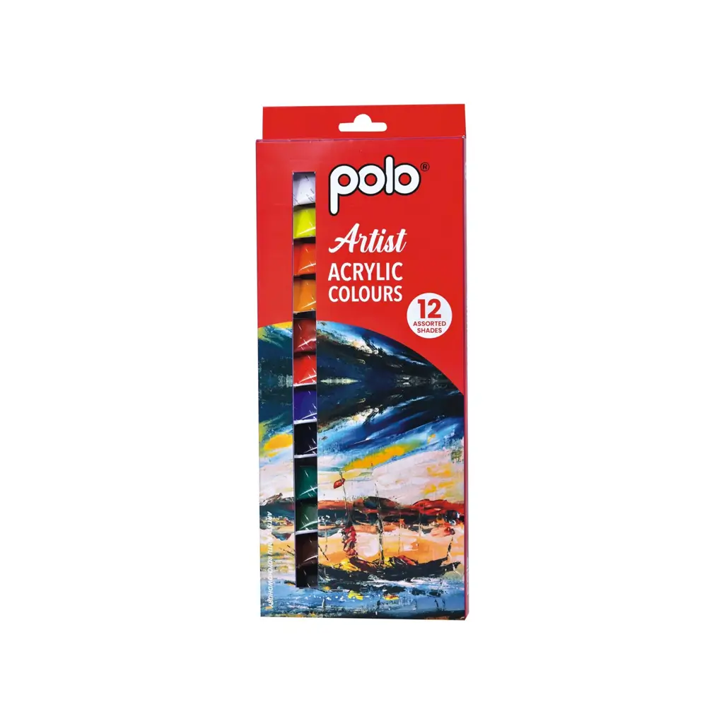 Polo Tempera Colours 12 Shades