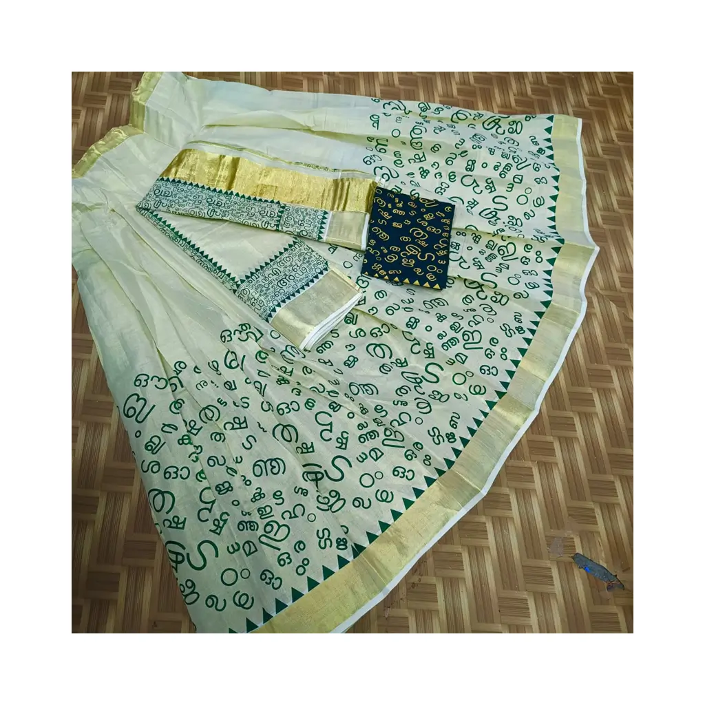 SN Onakodi Aksharamala Dhavani Set Variant A, Green